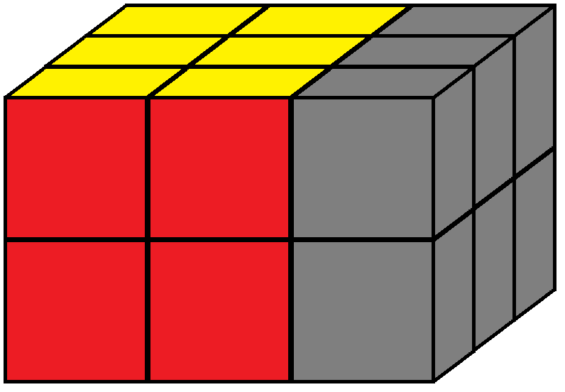 Right face of the Domino Cube