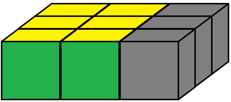 Right face of the Floppy cube