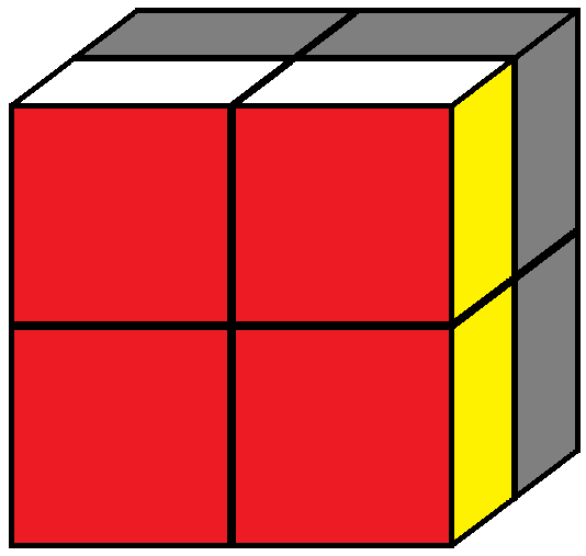 Back face of the Pocket cube