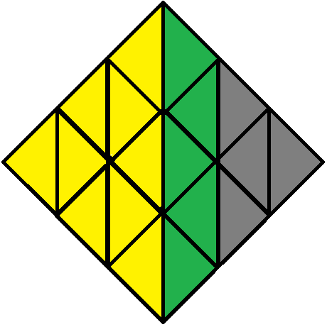 Right face of the Pyraminx