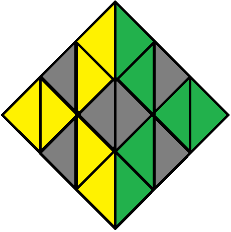 Aim of step 1 of how to solve the Pyraminx