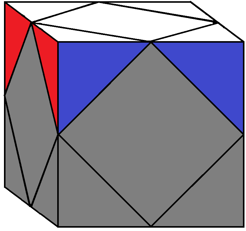 Aim of step 1 of how to solve the Skewb