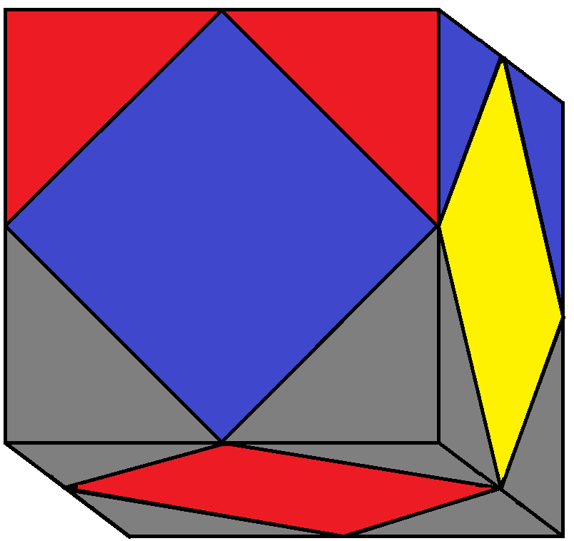 Algorithm 1/2 of step 2 of how to solve the Skewb